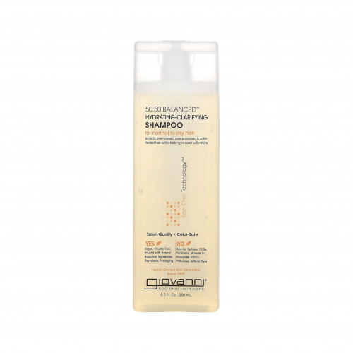 Giovanni 50:50 Balanced Hydrating Clarifying Shampoo - 250ml