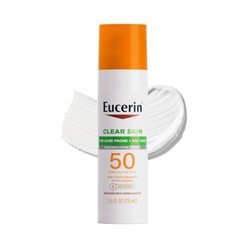 Eucerin Oily Skin Control, Lightweight Face Sunscreen Pomade, SPF 50,