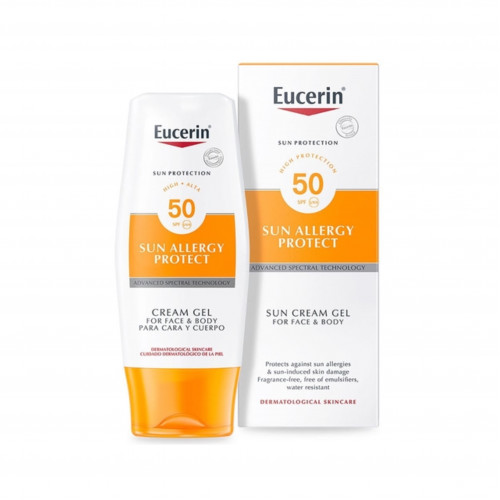 كريم جل واقي من الشمس بعامل حماية من الشمس SPF50 يوسرين - 150 مل
