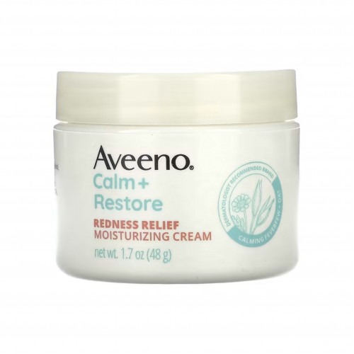 Aveeno Moisturizing Cream to Relieve Redness for Sensitive Skin