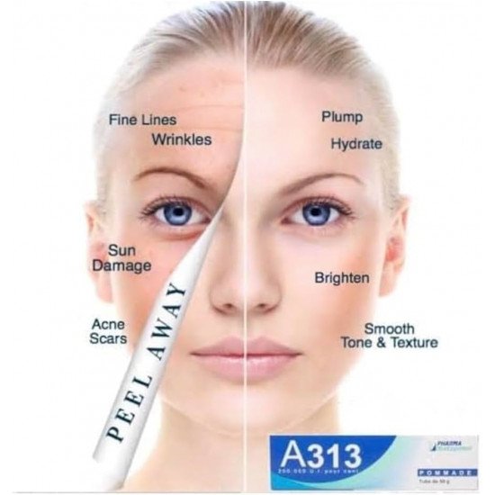 Pharma Development A313 Retinol Pommade, French Vitamin Night Moisturizer