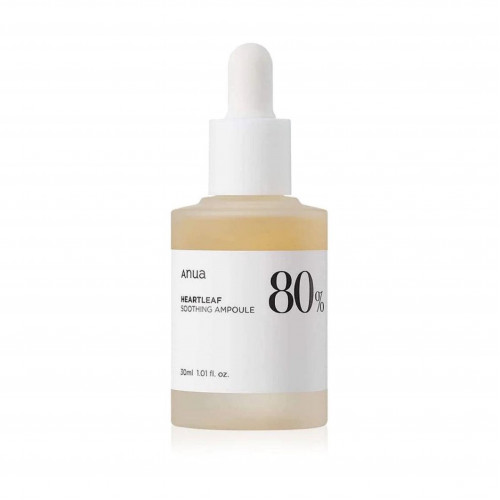 Anoa Heart Leaf Soothing Serum 80% Moisturizer for Irritated Skin - 30 ml