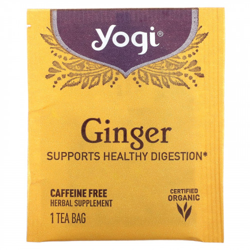 Organic Yoginger Tea 16 Bags 32g Tea Organic Yoginger Tea 16 Bags 32g Tea