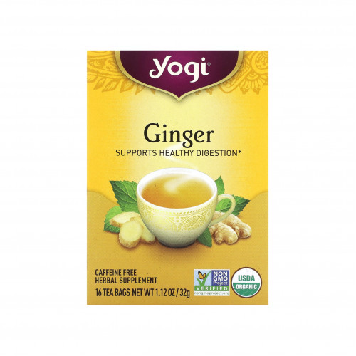 Organic Yoginger Tea 16 Bags 32g Tea Organic Yoginger Tea 16 Bags 32g Tea