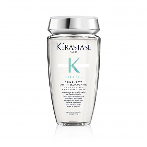 Kérastase Symbiose Moisturising Anti-Dandruff Cellular Shampoo, For Dry Sensitive Scalp, Prone To Dandruff, 250ml