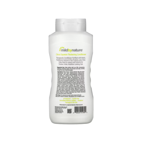 Mild by Nature Hair Intensifying B B Complex and Biotin Lemon Juice - 473 ml Mild by Nature Hair Intensifying B B Complex and Biotin Lemon Juice - 473 ml