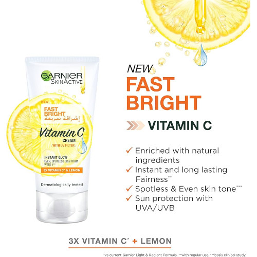 Garnier 3*1 Vitamin C Lightening Cream Sun Protection 50 ml