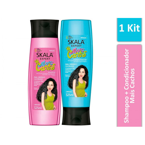 Scala Curly Hair Curly Hair Shampoo + Conditioner 325 ml Scala Curly Hair Curly Hair Shampoo + Conditioner 325 ml