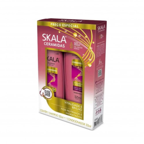 Set Skala Shampoo + Acondicionador Ceramidas 325ml
