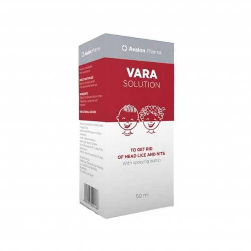 Avalon Pharma Vara Solution for Getting Rid of Lice and Eggs - 50 ml