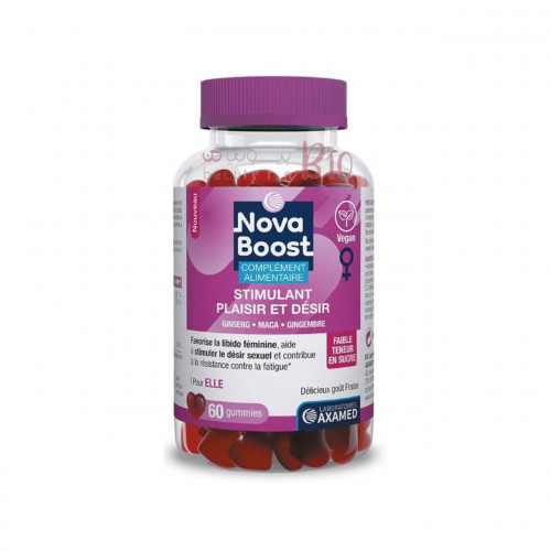 Novapost Low Sugar Strawberry Flavor Dietary Supplement 60 Capsules