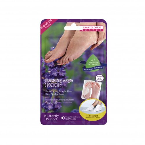 Butterfly Perfect Exfoliating Socks