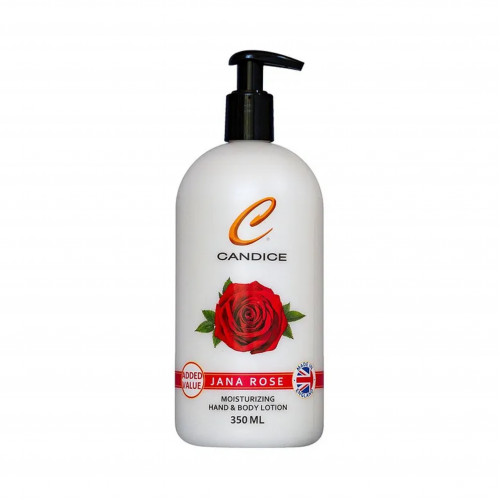 Candice Jana Rose Hands & Body Lotion 350ml