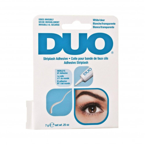 Glue lashes from do-transparent