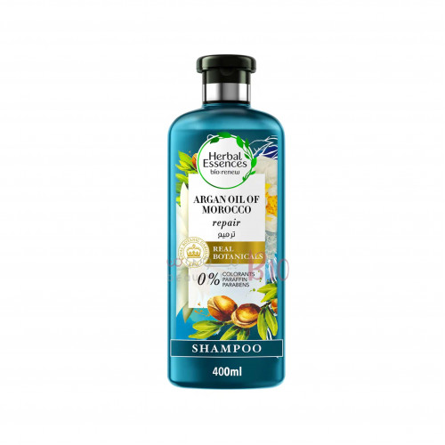 Herbal Essenses Renew Shampoo for Hair Rejuvenation and Repair with Moroccan Argan Oil | 400 ml