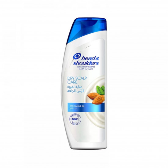Head & Shoulders Dry Scalp Care Anti-Dandruff Shampoo with Almond Oil, 400ml