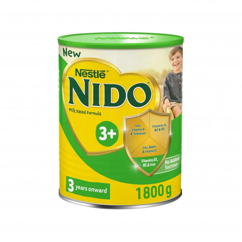 Nestlé Nido Little Kids +3 is a milk powder drink designed for children over the age of 3 1800g