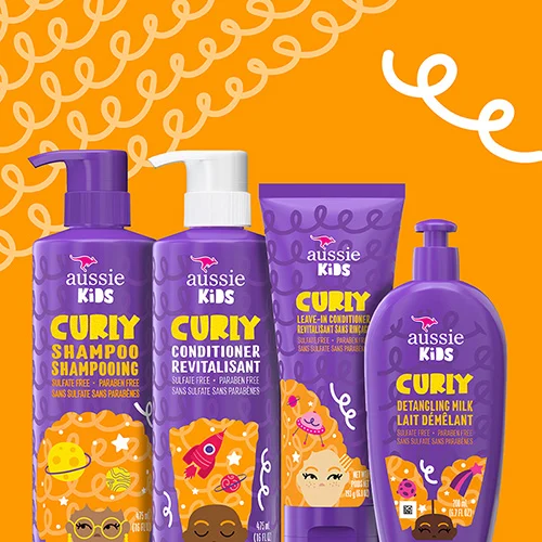 AUSSIE KIDS CURLY SULFATE FREE SHAMPOO