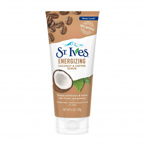 St. Ives Energizing Coconut & Coffee Face Scrub - 170g