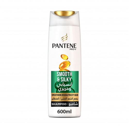 Pantene Pro-V Smooth & Silky Shampoo - 600 ml