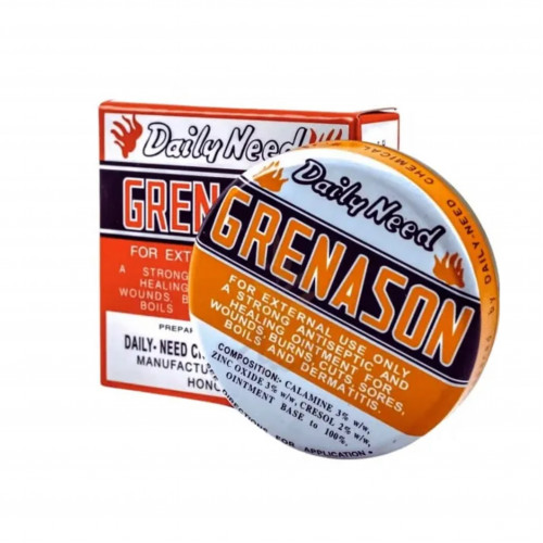 Grenason ointment for hemorrhoids, boils and ulcers