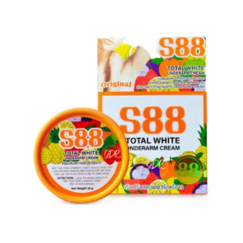 S88 Total White Underarm Lightening Cream, 35g