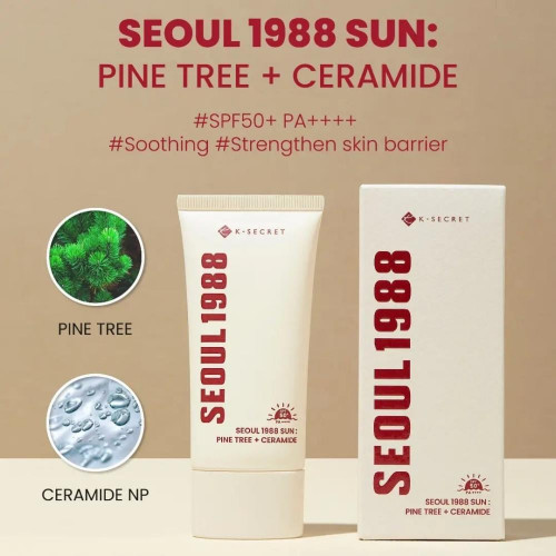 Key Secret Seoul Sunscreen Pine Tree + Ceramide 50 ml Key Secret Seoul Sunscreen Pine Tree + Ceramide 50 ml