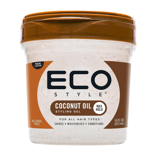 Eco Styler Professional Hair Styling Gel with Coconut Oil Super Fastness 455g