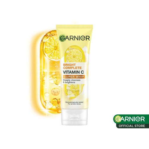 Garnier Super Web Bright Complete Vitamin C Foam 100ml