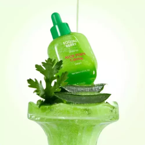 EQQUALBERRY green aid aloe pdrn calming serum - 30ml