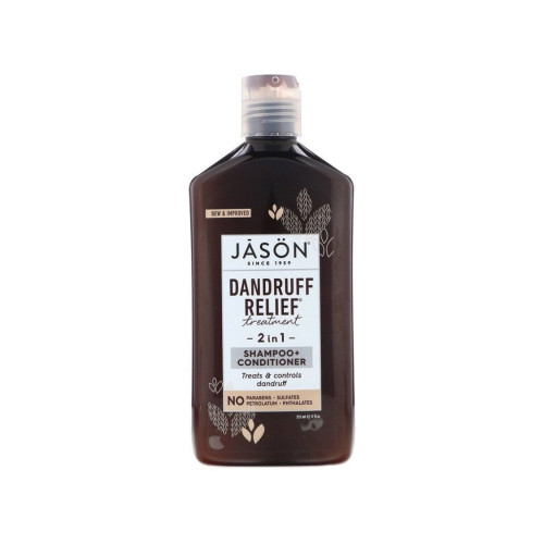 Jason Anti-Dandruff Treatment, 2 in 1, Shampoo + Conditioner - 355 ml