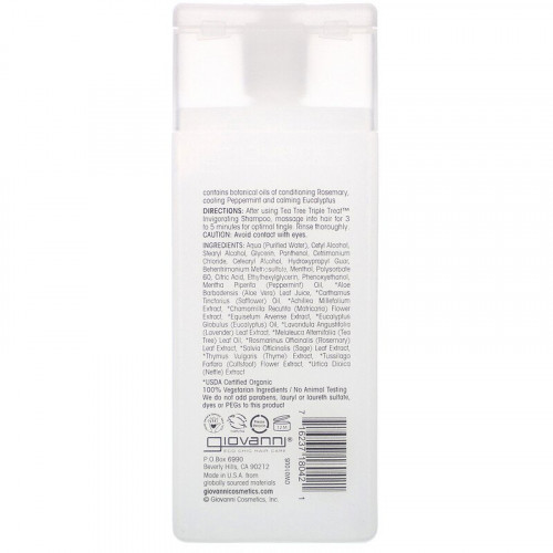 Giovanni Tea Tree Oil Triple Healing & Strengthening Conditioner - 250ml