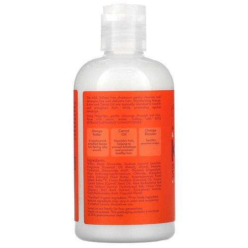 Shea Moisture Baby Shampoo with Mango and Carrot - 237 ml