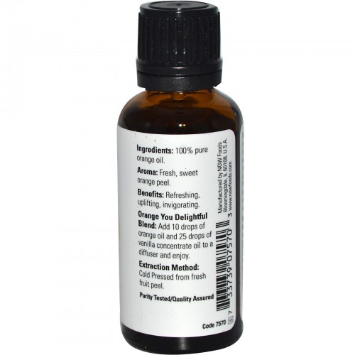 Now Essential Oils Orange - 30ml