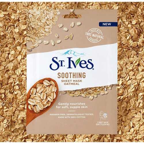 St. Ives Oatmeal Soothing Sheet Mask - 1 Sheet