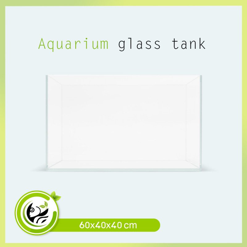حوض زجاجي سوبر كلير حجم 60x40x40 سم حوض زجاجي سوبر كلير حجم 60x40x40 سم