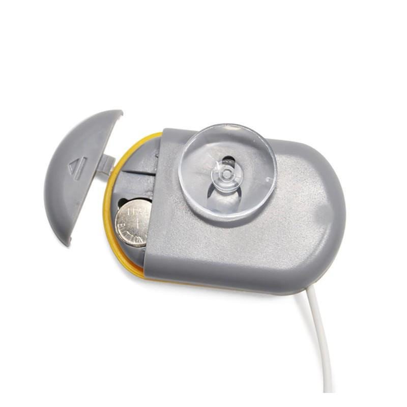 مقياس درجة حرارة إلكتروني لون أصفر LCD مقياس درجة حرارة إلكتروني لون أصفر LCD