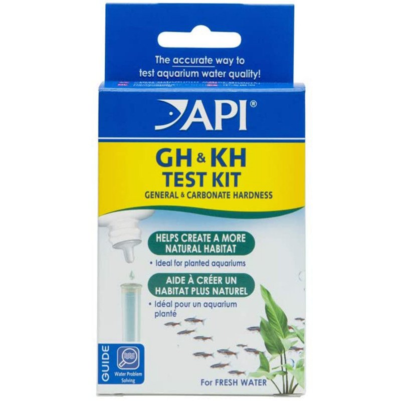 مجموعة قياس GH&KH لجميع أحواض الأسماك - API GH&KH Test مجموعة قياس GH&KH لجميع أحواض الأسماك - API GH&KH Test
