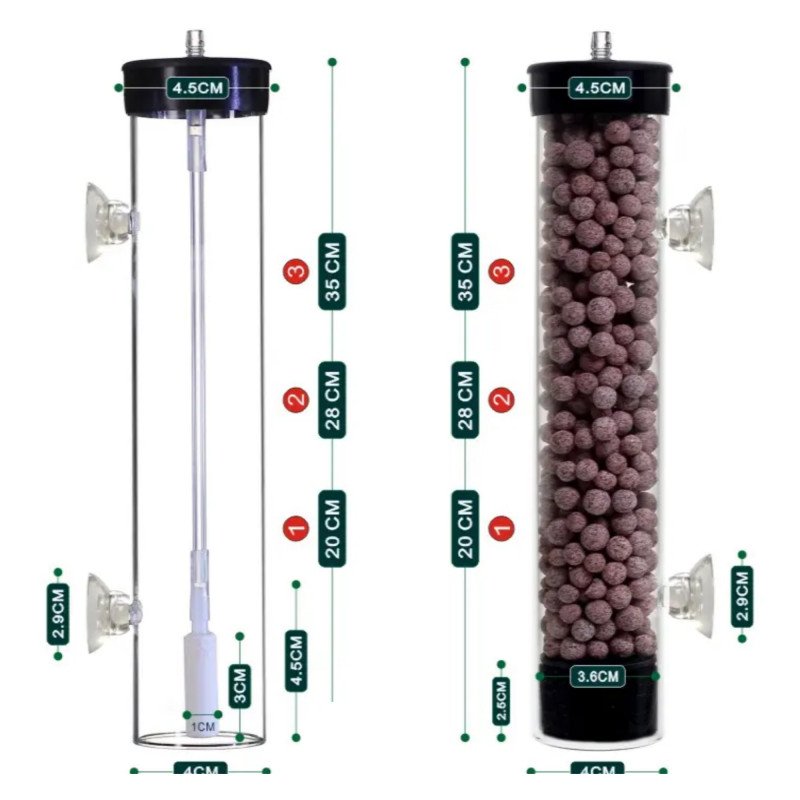 فلتر داخلي 1 في 3 داعم للبكتيريا بالإضافة الى أداة تفريخ البيض فلتر داخلي 1 في 3 داعم للبكتيريا بالإضافة الى أداة تفريخ البيض