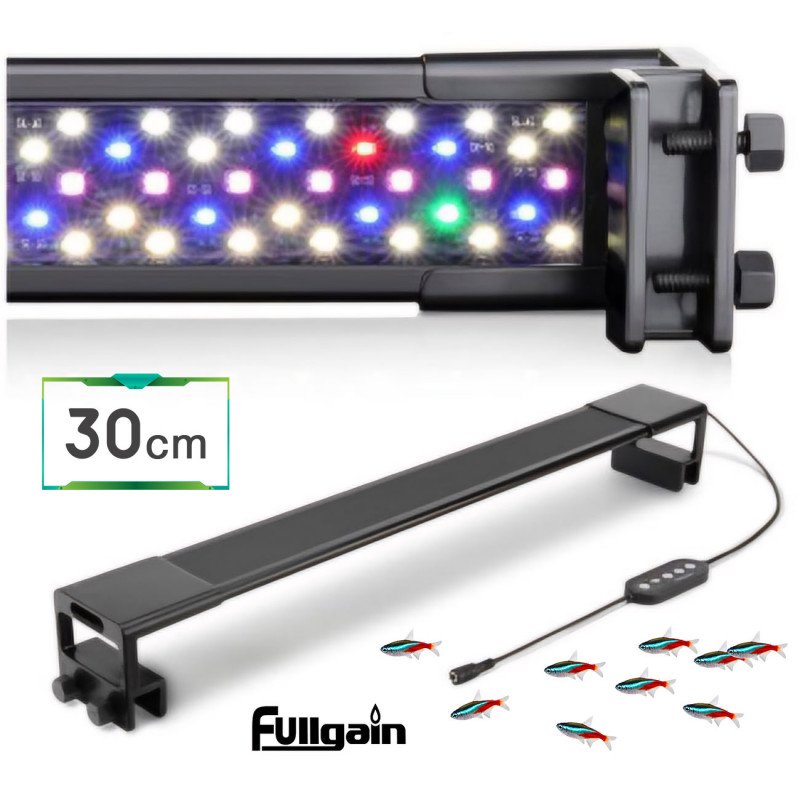 إضاءة LED WRGB مع أستاند بحجم 30 سم - Fullgain إضاءة LED WRGB مع أستاند بحجم 30 سم - Fullgain