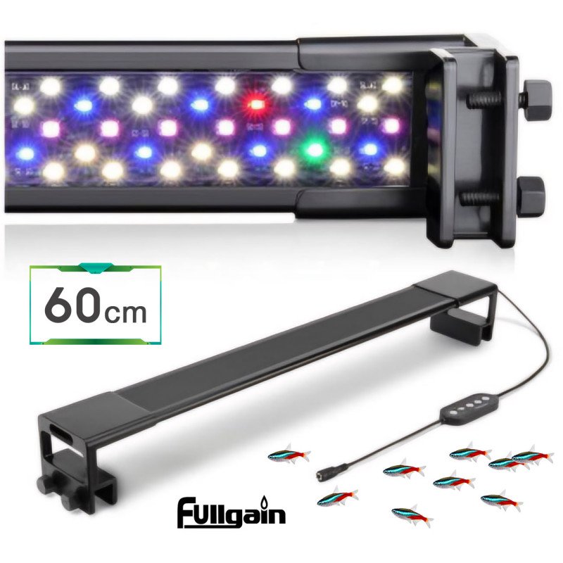 إضاءة LED WRGB مع أستاند بحجم 60 سم - Fullgain إضاءة LED WRGB مع أستاند بحجم 60 سم - Fullgain