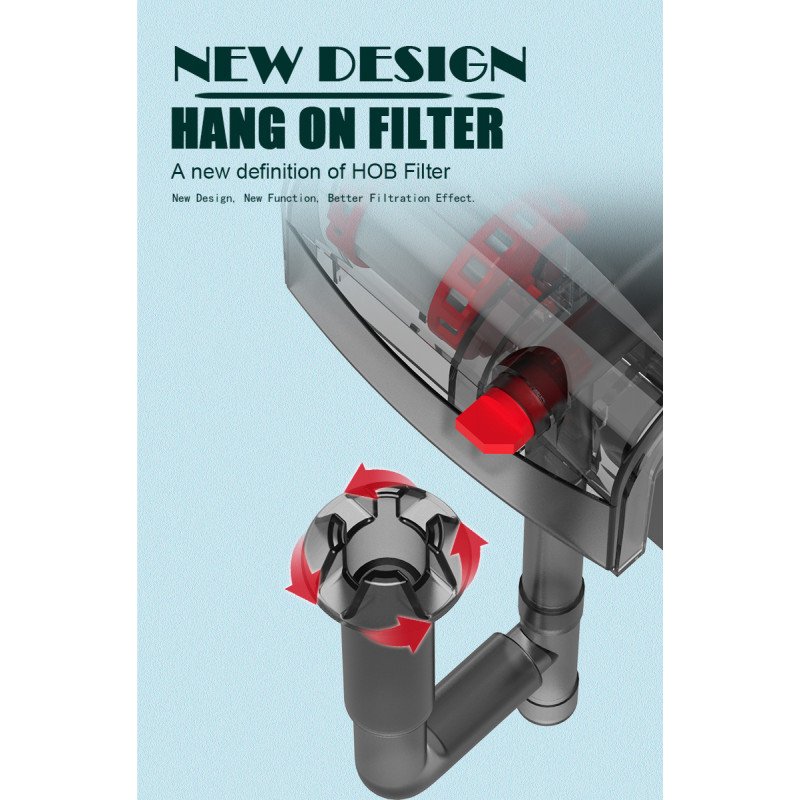 فلتر سلايدر إحترافي للأحواض النانو الصغيرة - WB-G04 WaterBear فلتر سلايدر إحترافي للأحواض النانو الصغيرة - WB-G04 WaterBear