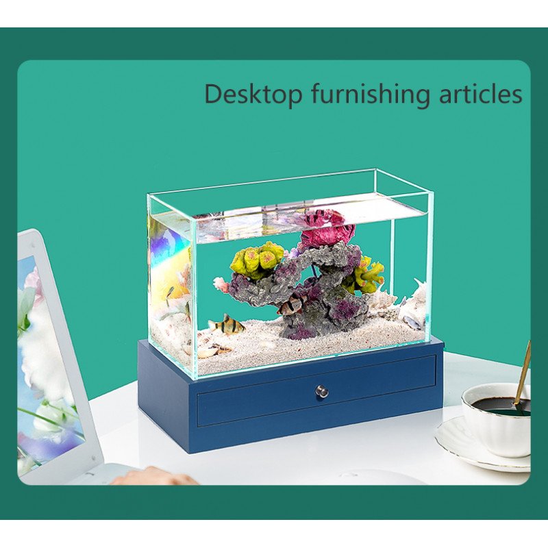 حوض صغير زجاج سوبر كرستال مع قاعدة خشبية - nepall aquarium wood حوض صغير زجاج سوبر كرستال مع قاعدة خشبية - nepall aquarium wood