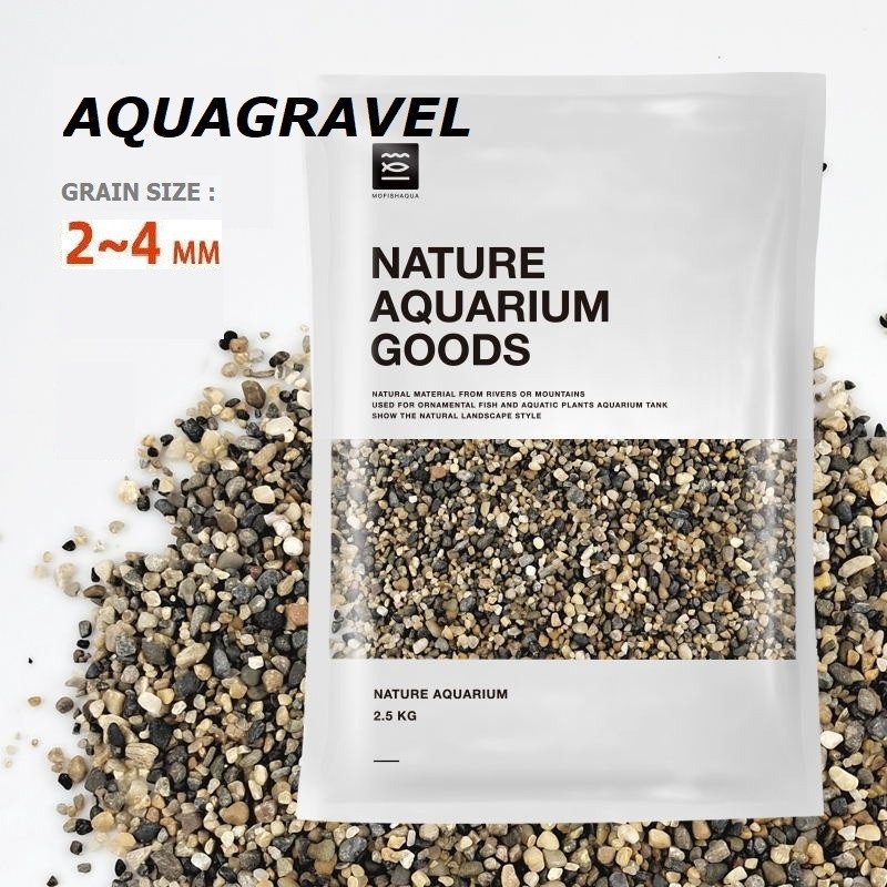natural aquarium goods - aquagravel 2.5kg natural aquarium goods - aquagravel 2.5kg