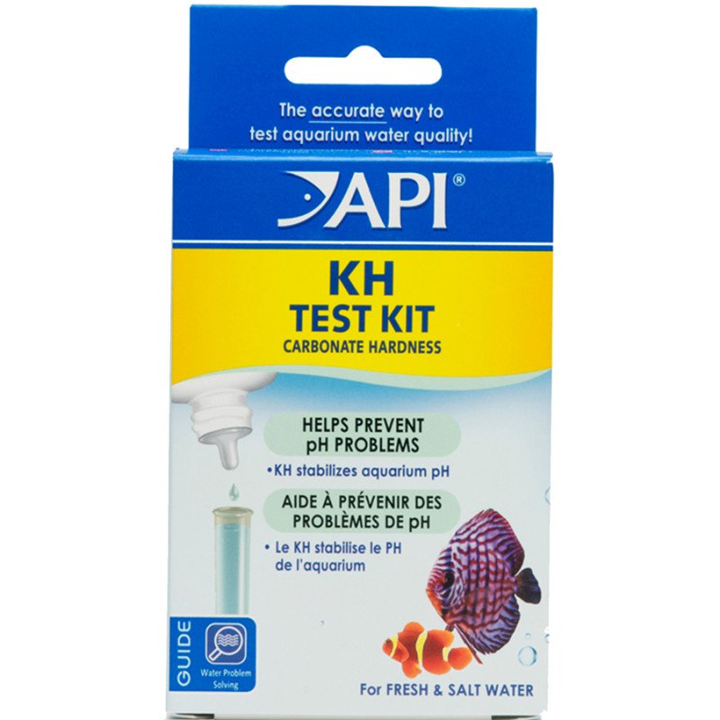 مجموعة قياس KH لجميع أحواض الأسماك - API KH Test مجموعة قياس KH لجميع أحواض الأسماك - API KH Test