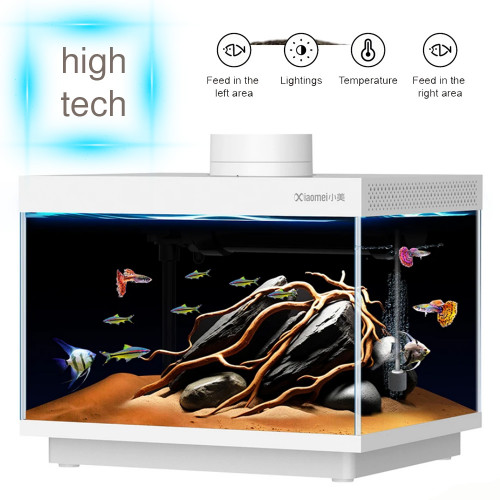 حوض صغير بتقنيات حصرية لون أبيض - Xiaomei Small smart aquarium wifi