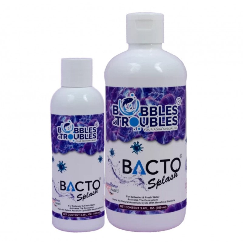 مكون دورة النيتروجين بتركيز عالي - BUBBLES N TROUBLES Bacto Splash مكون دورة النيتروجين بتركيز عالي - BUBBLES N TROUBLES Bacto Splash