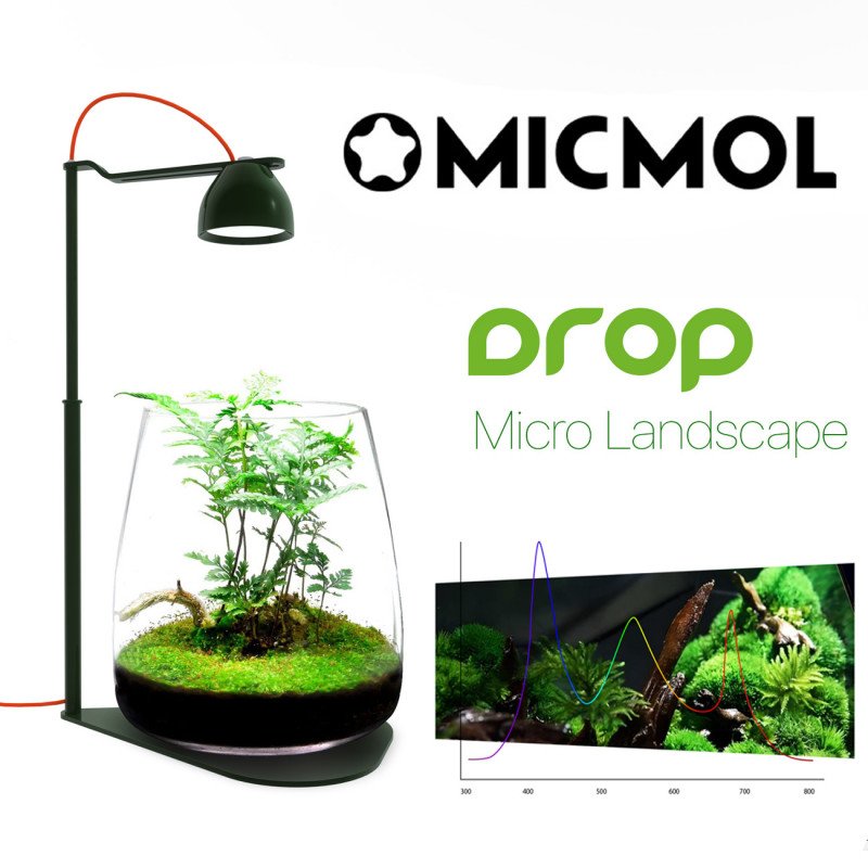 إضاءة LED RGB ذكية مع قاعدة من الألمينيوم - MicMol Drop black إضاءة LED RGB ذكية مع قاعدة من الألمينيوم - MicMol Drop black