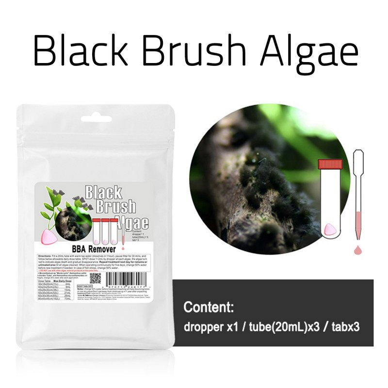 مكافح الطحالب العنيدة اللحية السوداء - Black Brush Algae مكافح الطحالب العنيدة اللحية السوداء - Black Brush Algae