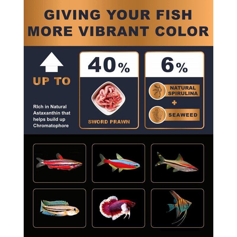 غذاء أسماك التيترا الصغيرة والإستوائية - ULTRA FRESH Tropical غذاء أسماك التيترا الصغيرة والإستوائية - ULTRA FRESH Tropical